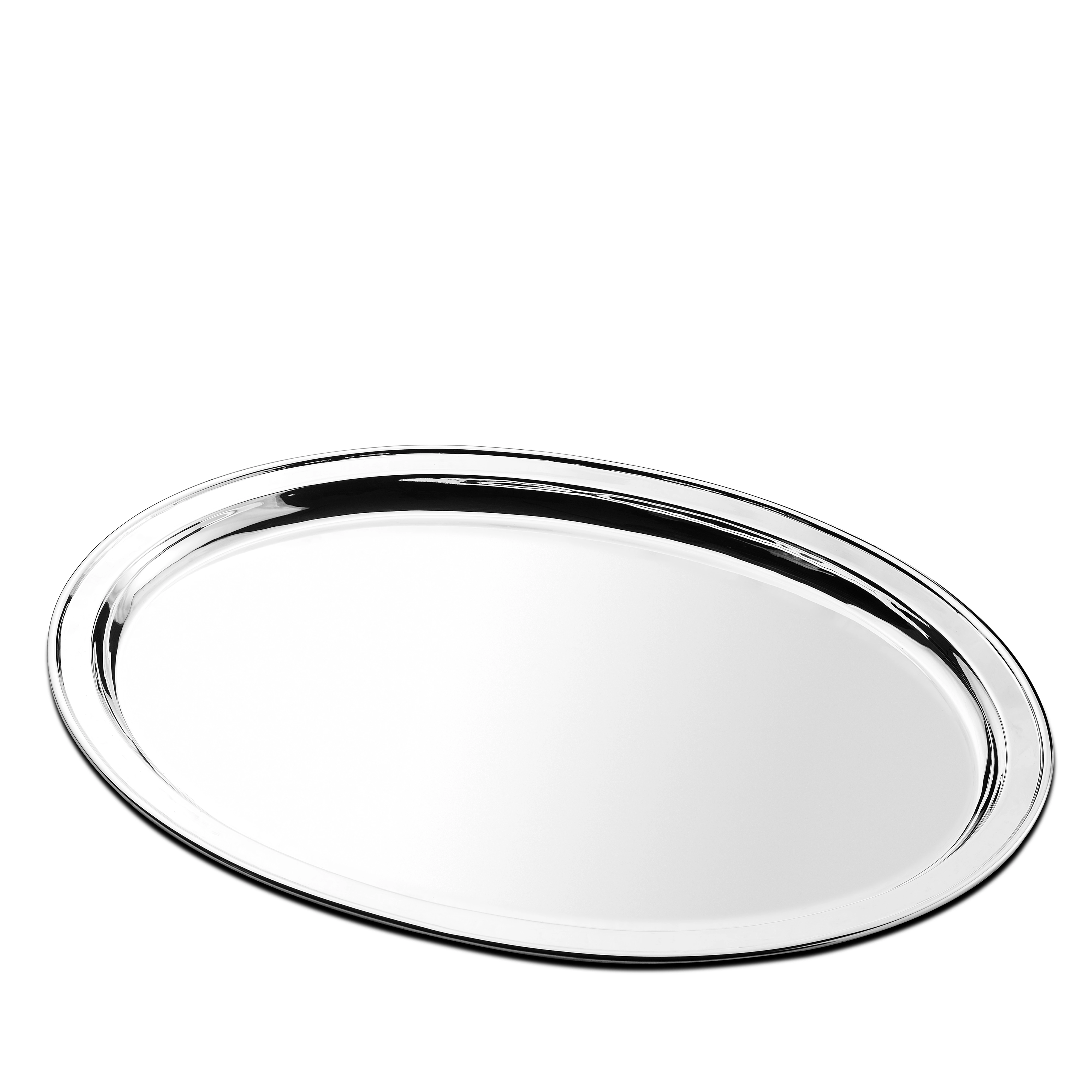 Oval Design Plain Salver