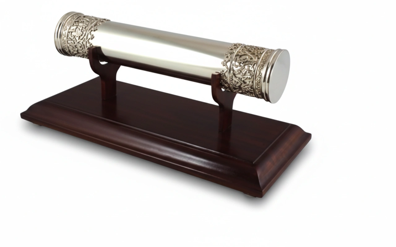 Chased Scroll Case